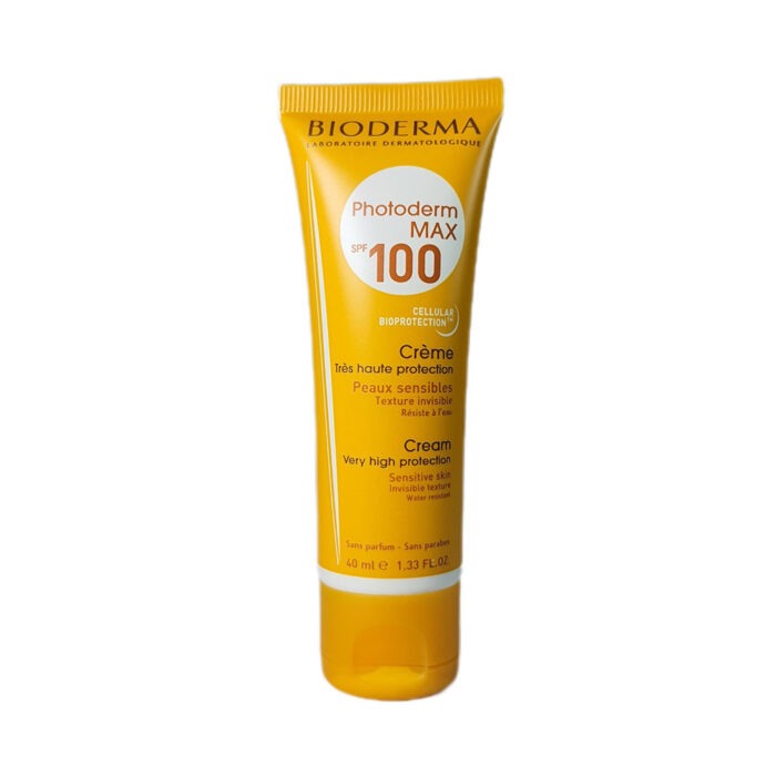 کرم-ضدآفتاب-بایودرما-بی-رنگ-مدل-Photoderm-MAX-SPF100