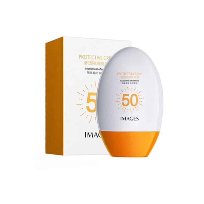 کرم ضد آفتاب بی رنگ SPF50 ایمیجز